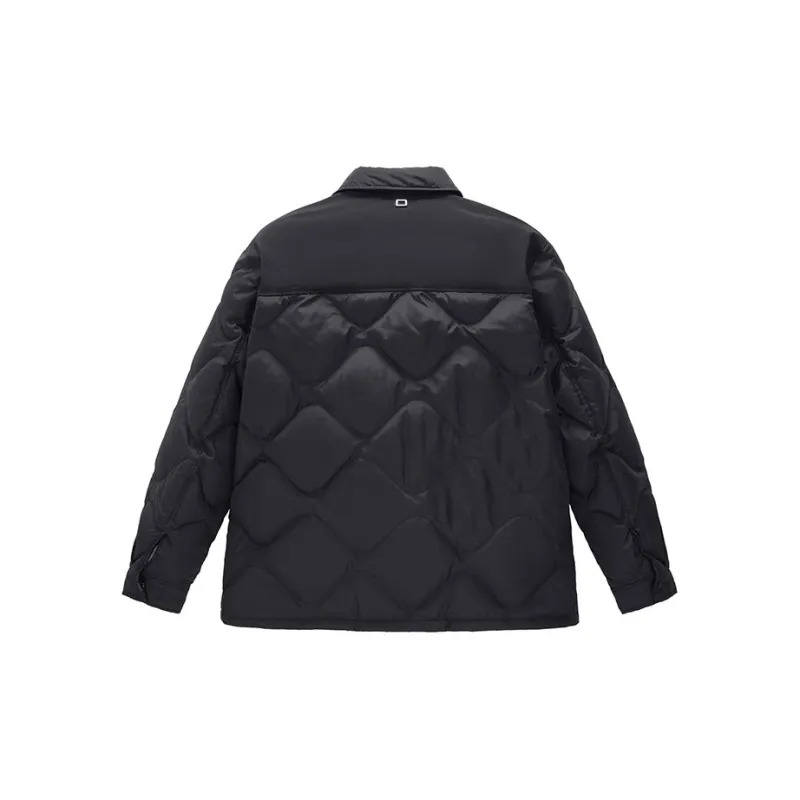 PEACEBIRD MEN Master Collection Down Jacket Unisex Black-8