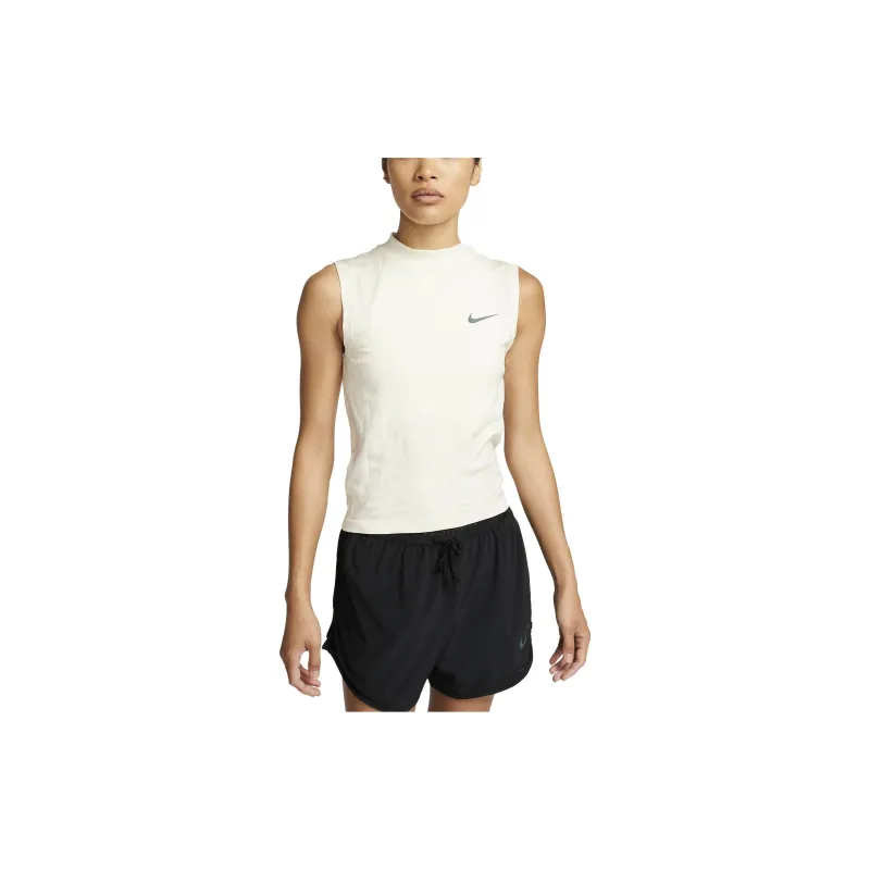 Nike Sleeveless Sports Shirts Women's Ivory-3