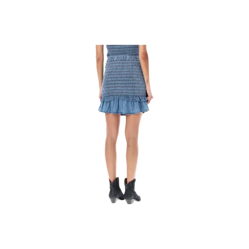 ISABEL MARANT Denim Short Skirts Women's Blue-1