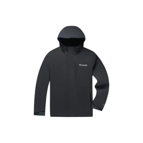 Columbia Omni-Heat Windbreaker Jackets Men Black