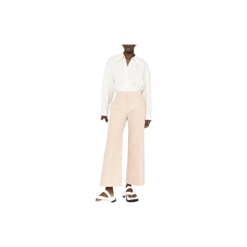 JIL SANDER Wide Leg Pocketed Trousers-1
