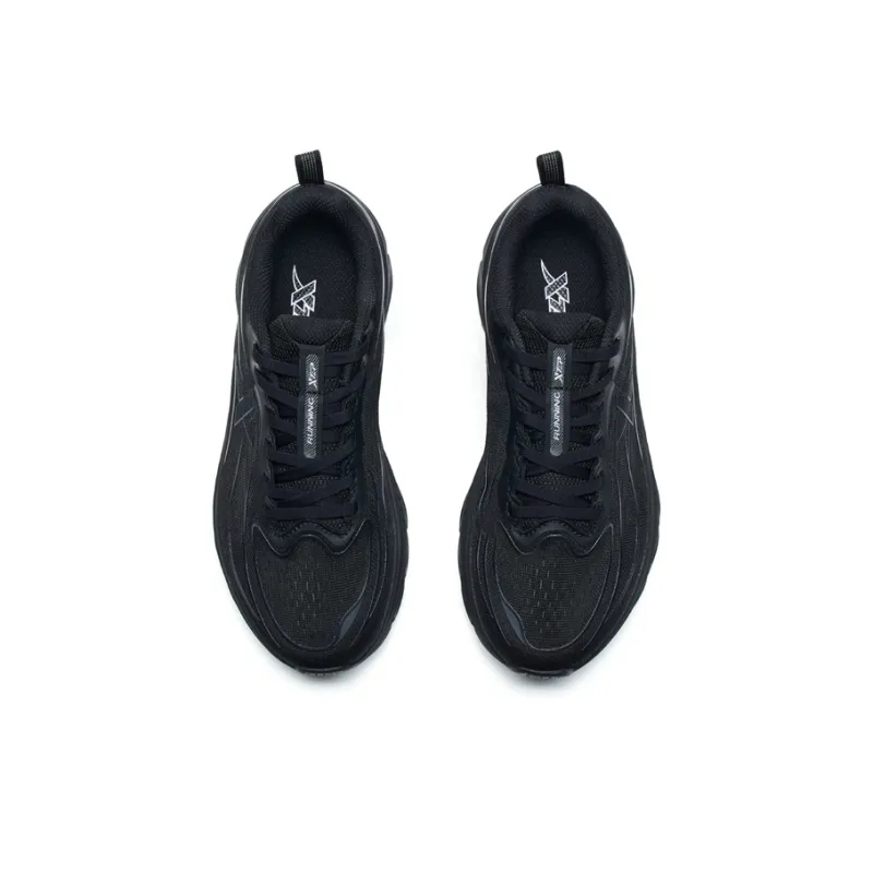 XTEP Cushioning Rebound Low-Top Sprint Running Shoes Women's Black-3