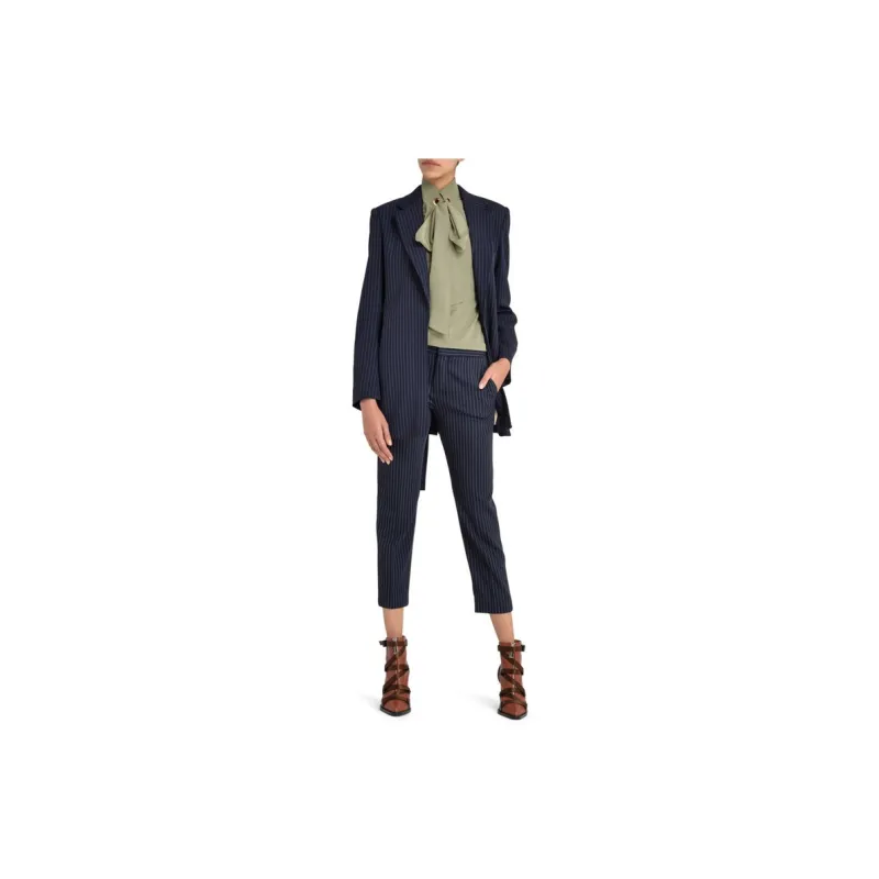 Chloé Casual Pants Women's Dark Blue-1