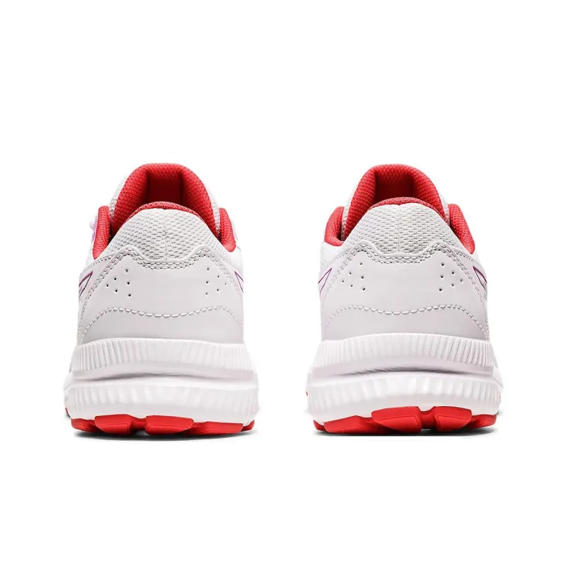 Asics Gel-Contend 8 Anti-Slip And Wear-Resistant Lightweight Low-Top Kids' Running Shoes White Teenagers-3