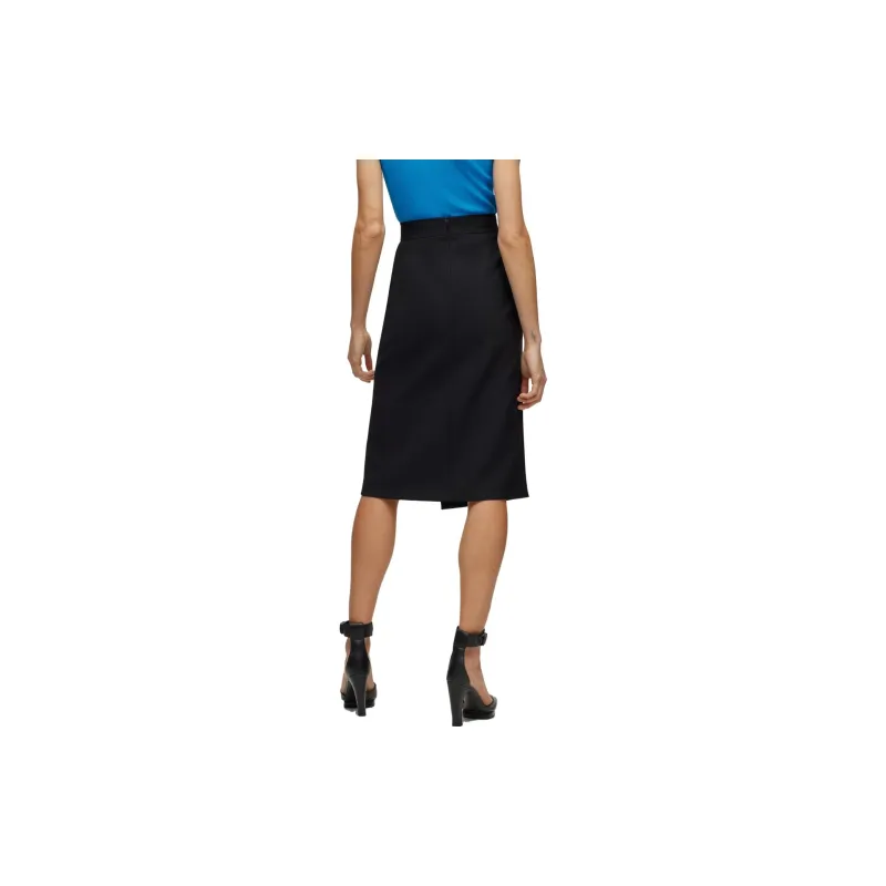 HUGO BOSS Casual Long Skirts Women's Black-2