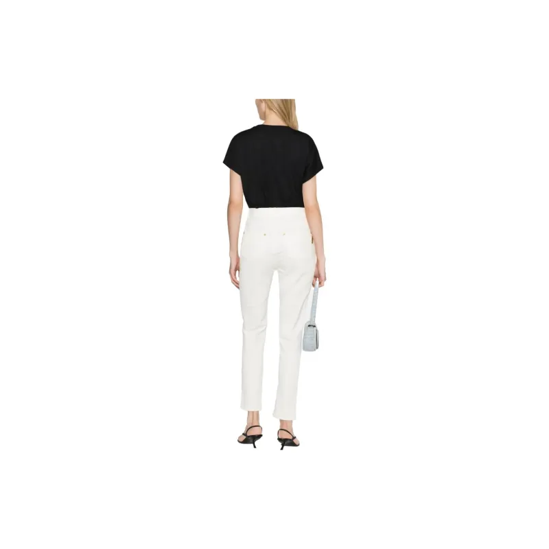 BALMAIN High rise Skinny Jeans-2