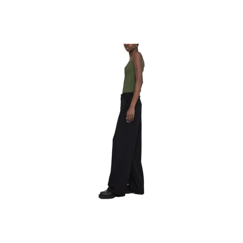 BALMAIN Wide Leg Tailored Trousers-4
