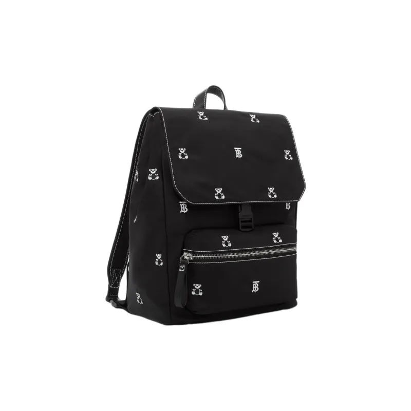 Burberry Leather Backpack Regular Kids' Black-1