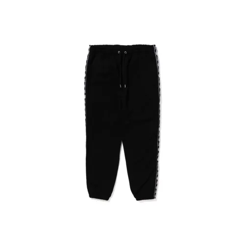 A BATHING APE Mastermind JAPAN Collaboration Casual Pants Unisex Black