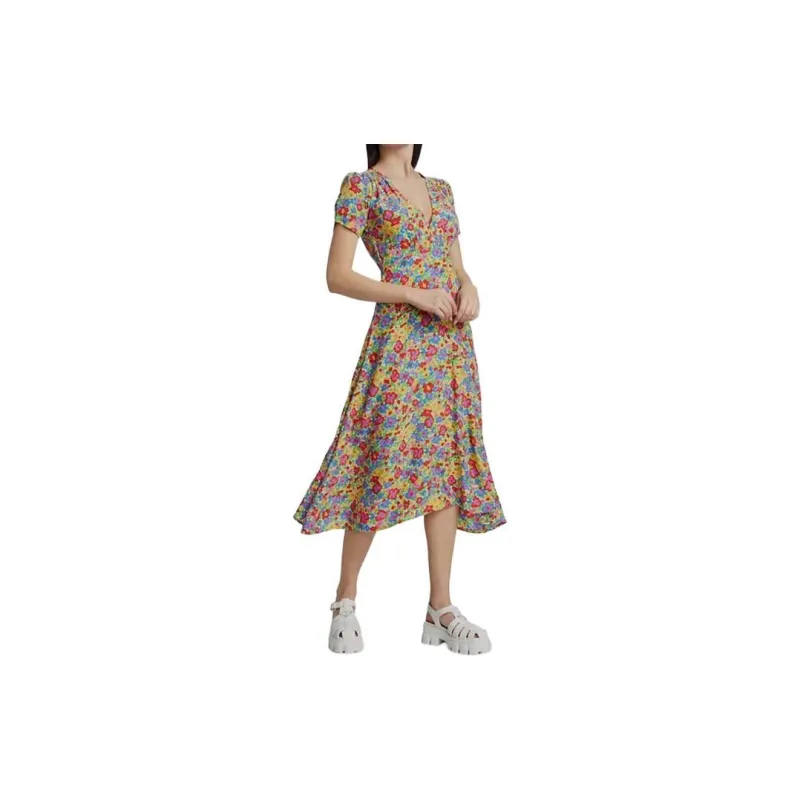 COACH Short-Sleeved Dresses Women's Multicolor-5