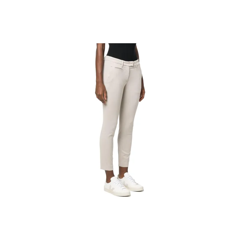 Dondup Mid rise Cropped leg Trousers-3