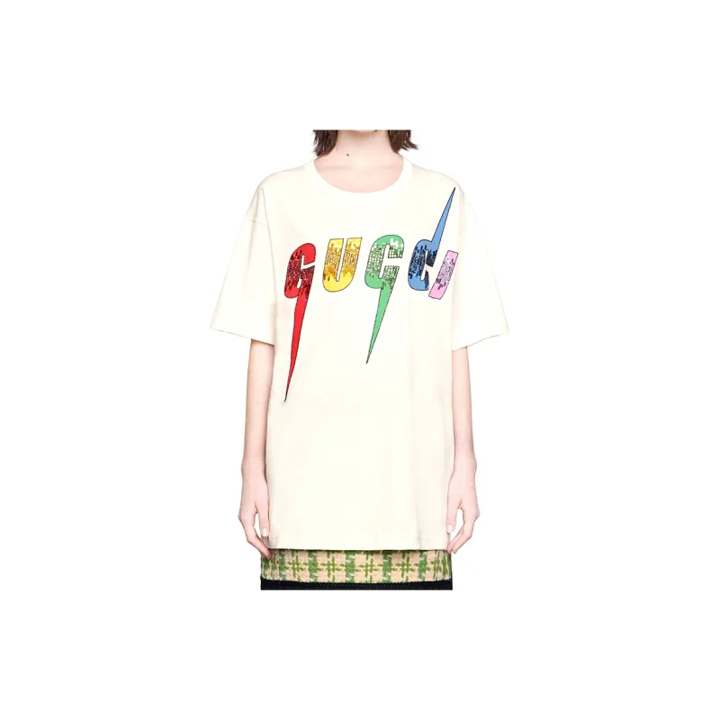GUCCI T Shirts Women's White-3