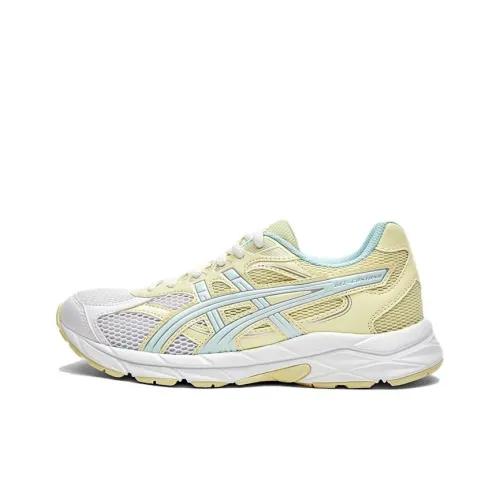 Asics CONTANA Anti Slip Wear Resistant Low Top Kids' Running Shoes Lemon Teenagers