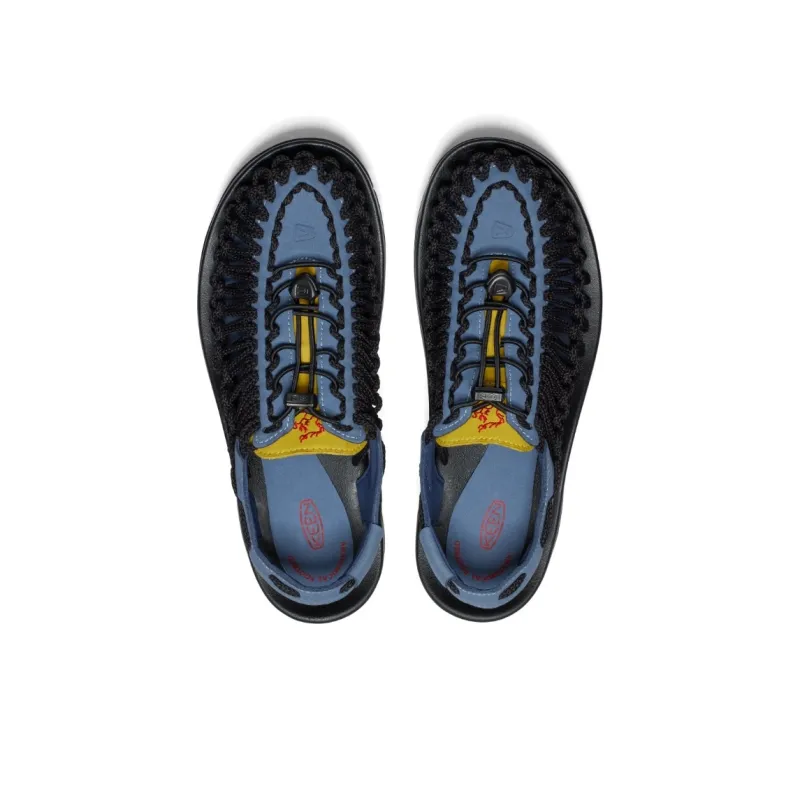 KEEN Uneek Slip Resistant Breathable River Trekking Shoes Men's Black-3