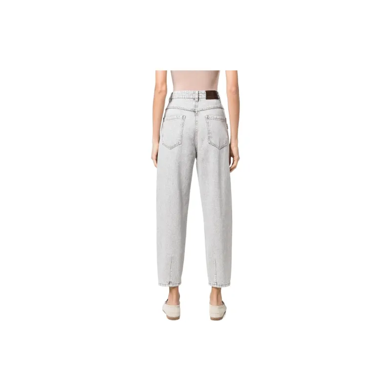 Brunello Cucinelli Jeans Women's Light Gray-2