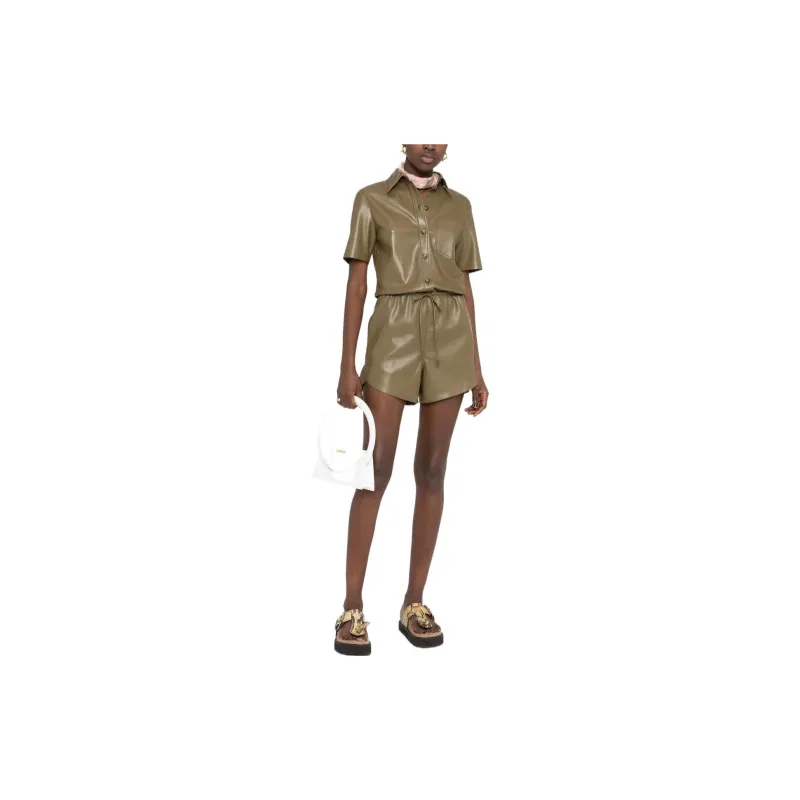 NANUSHKA Jumpsuits Women's Olive Green-1