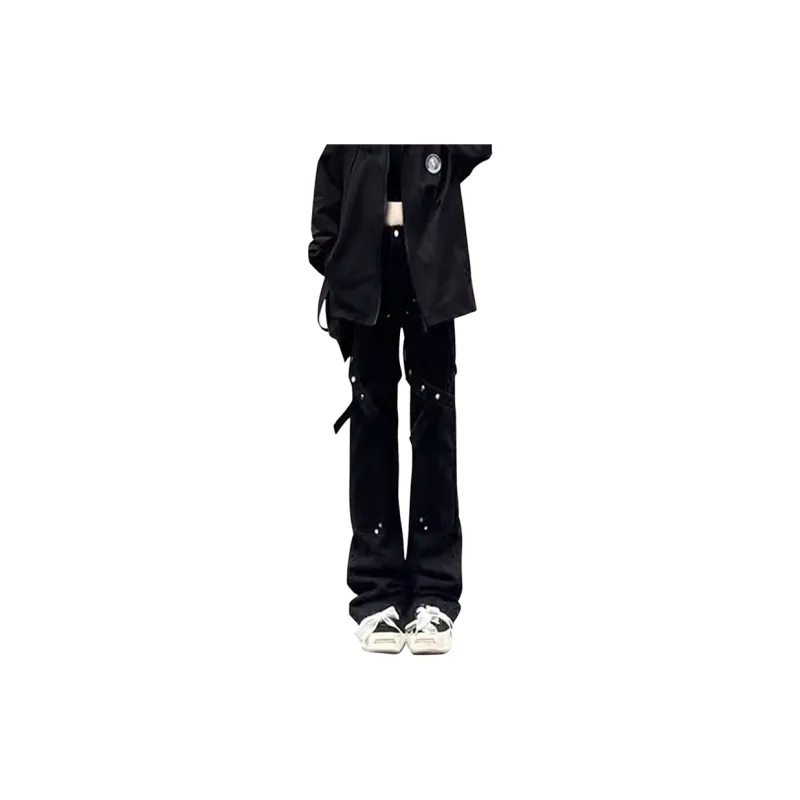 PAINT STAIN Jeans Unisex Black-0