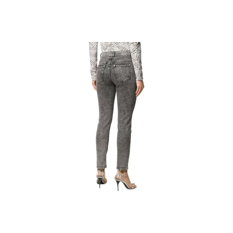BALMAIN Jeans Women's Gray-1