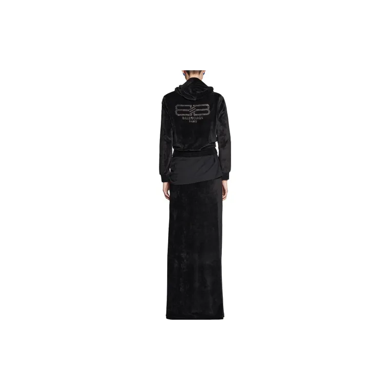 Balenciaga Maxi Skirt 'Black'-3