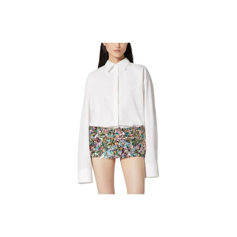 Valentino Long Sleeved Oversized Shirt-1