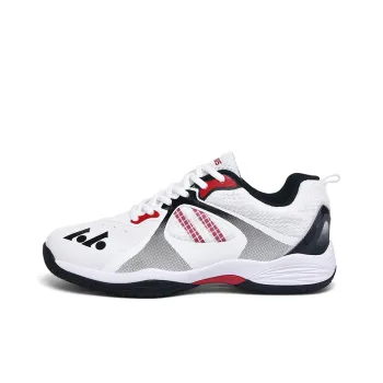 LEFUS Cushioned Slip Resistant Low Top Badminton Shoes Unisex