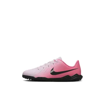 Nike Jr Legend 10 Anti Slip Wear Resistant Low Top Kids' Soccer Shoes Pink Black Kids'