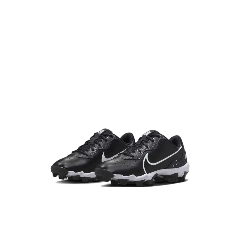 Nike Alpha Huarache 4 Anti Slip Wear Resistant Kids' Training Shoes Black White Kids'-2