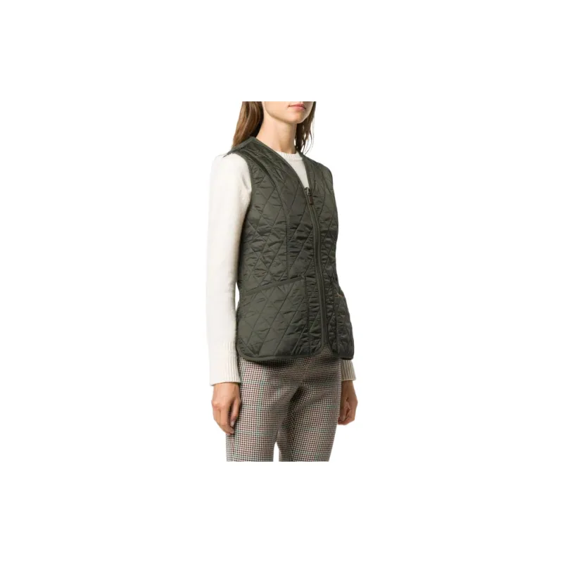 BARBOUR Logo Embroidered Reversible Gilet-2