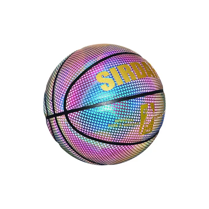 SIRDAR Synthetic Leather Basketball Blue Purple Size 7 Training Unisex-1