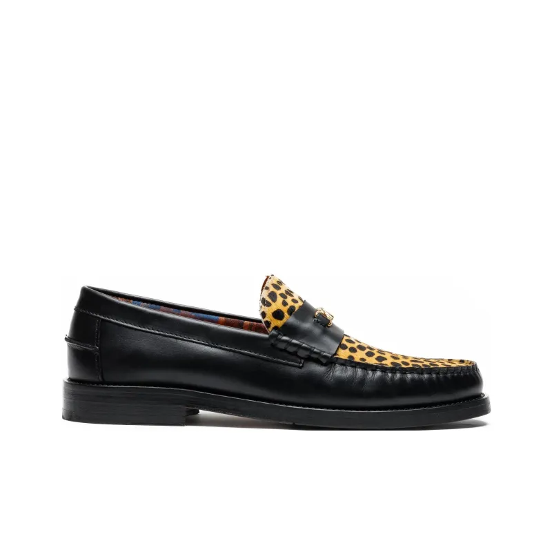 Naked Wolfe Roma Loafers Men's Black Yellow-1