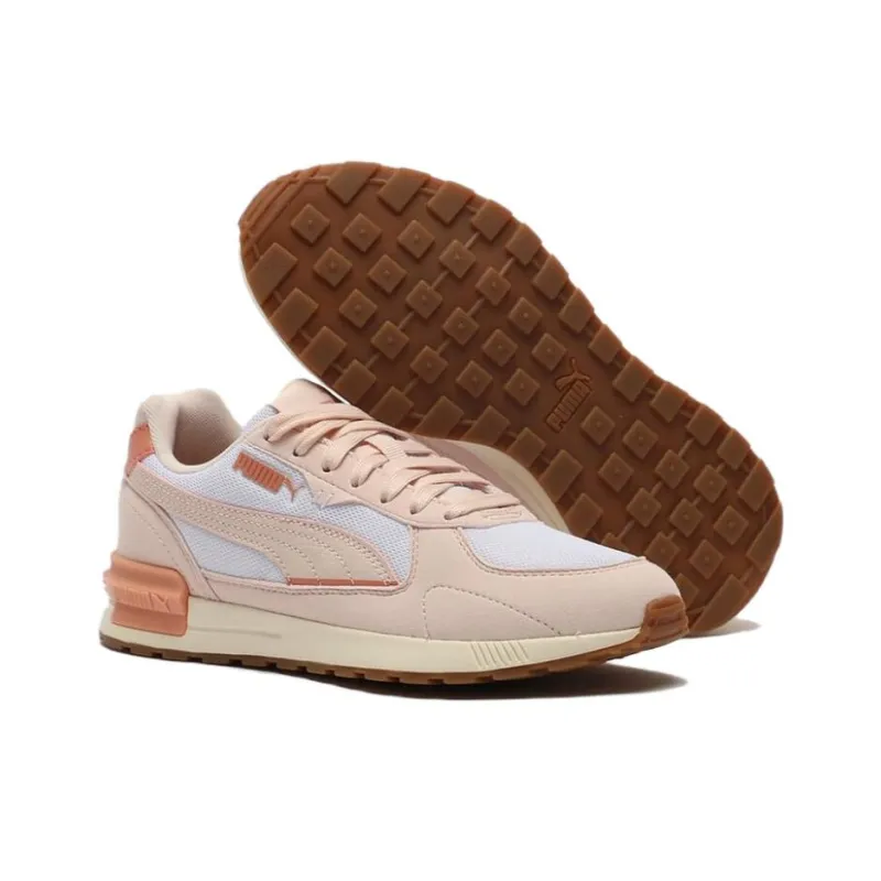 PUMA Graviton Anti Slip Wear Resistant Low Top Casual Shoes Women's Pink-4
