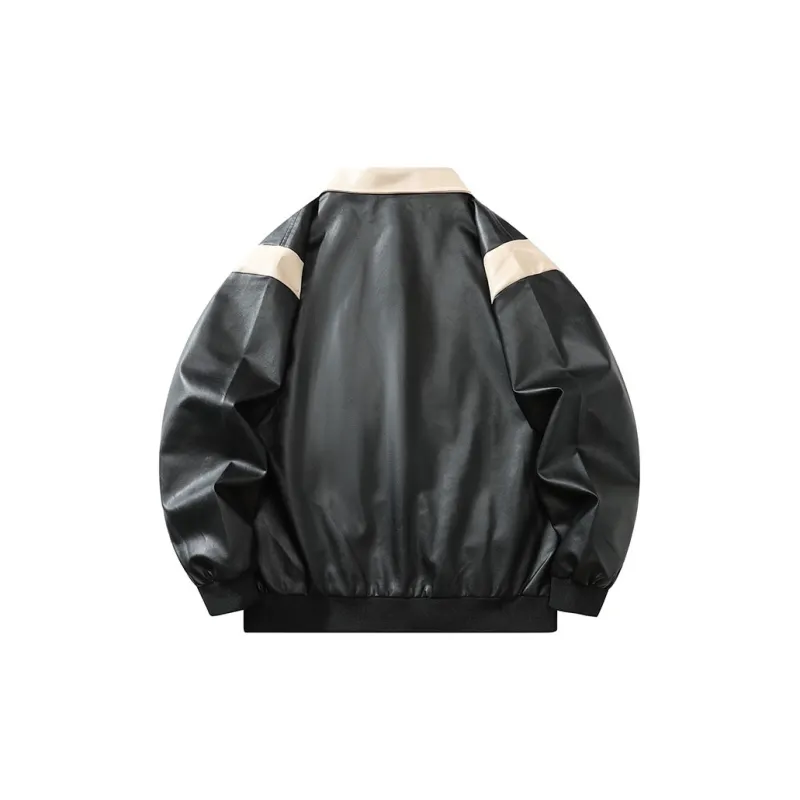 FAX FOR FMACM Leather Jacket Unisex-2