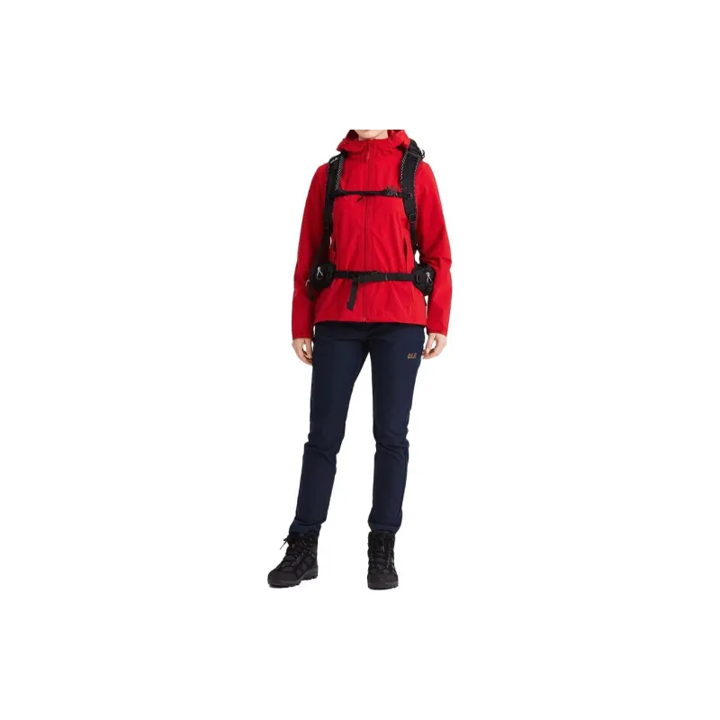 Jack Wolfskin Outdoor Hiking Warm Windbreaker Jacket Women's-2
