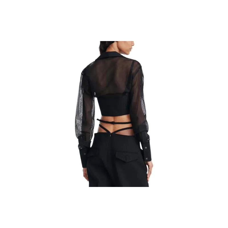 DION LEE Shirts Women's Black-4