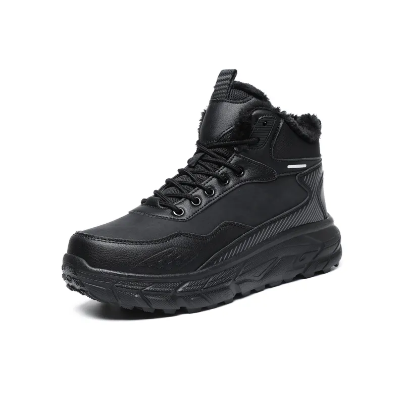 MUSNODO Slip Resistant, Abrasion Resistant, Thermal High Top Casual Running Shoes Men's-1