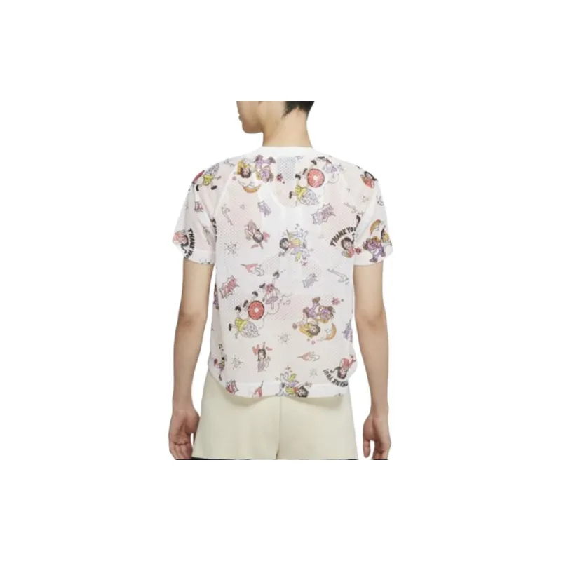 Nike T Shirts Women's White-2
