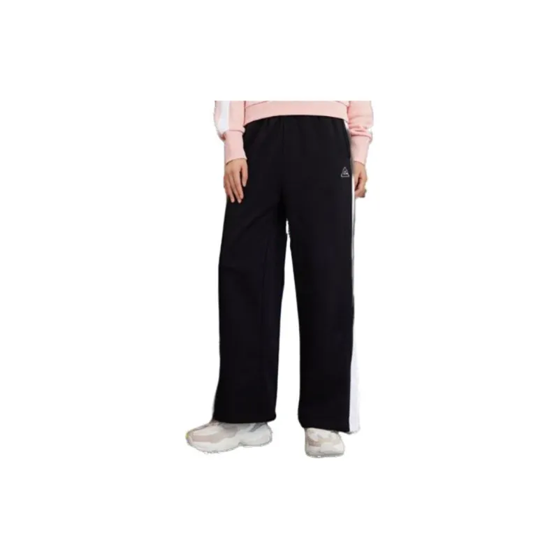 PEAK Straight Moderate Sports Pants Spring And Summer Women's Black-3