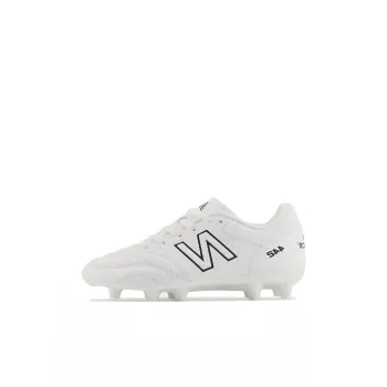 New Balance 442 V2 Team Slip-Resistant Anti-Kick Cushioning Wear-Resistant Low-Top Kids' Soccer Shoes White Black Kids'