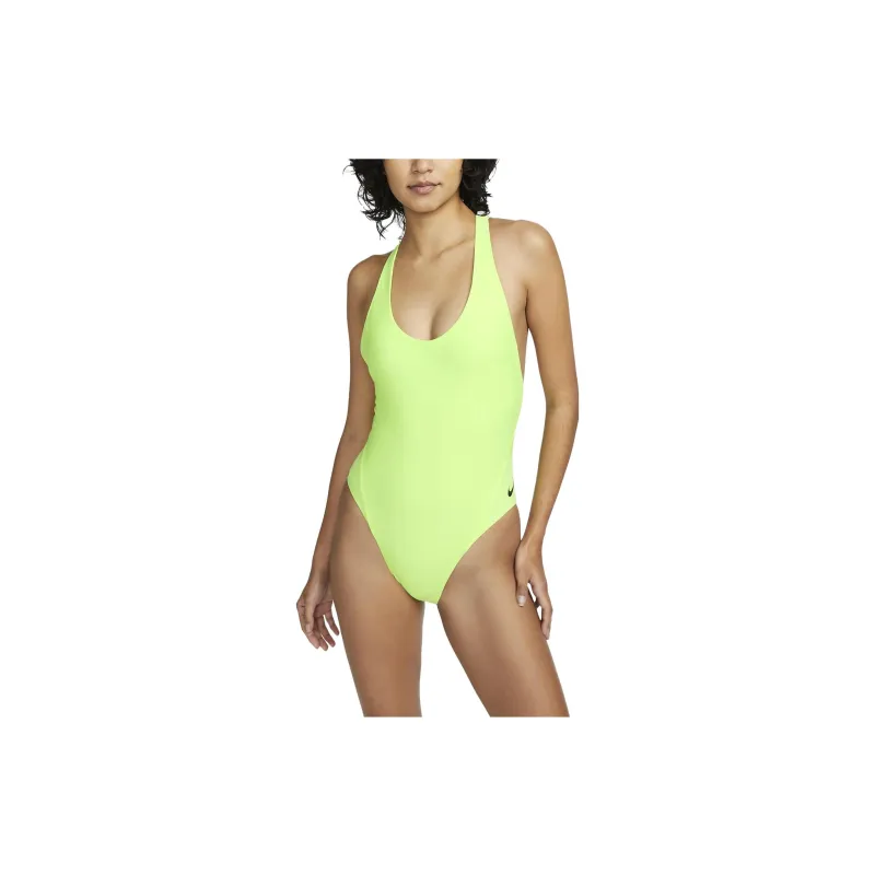 Nike One-Piece Swimsuits Women's Green-2