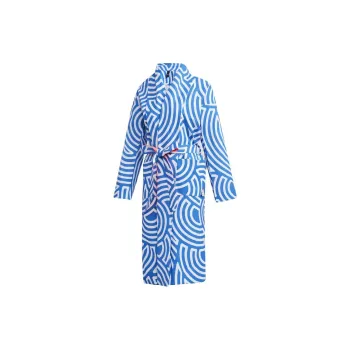 Adidas AEROREADY Bathrobes Unisex True Blue/White