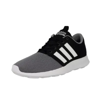 Adidas Cloudfoam Swift Racer Anti-Slip Wear-Resistant Low-Top Casual Running Shoes Men's Black