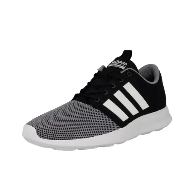 Adidas Cloudfoam Swift Racer Anti-Slip Wear-Resistant Low-Top Casual Running Shoes Men's Black-0
