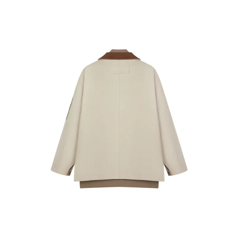 Teenie Weenie Puffer Jacket Women's Light Khaki-1