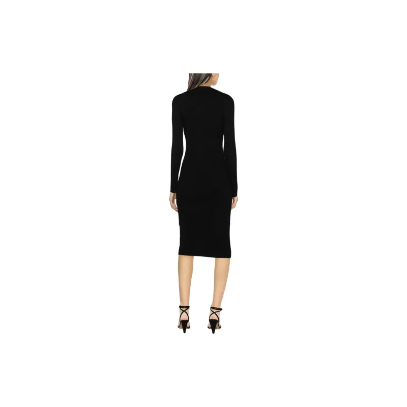 ISABEL MARANT Zael Zip Up Midi Dress-2
