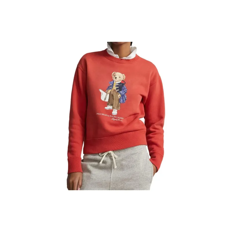 Polo Ralph Lauren Sweatshirt Women's Red-4