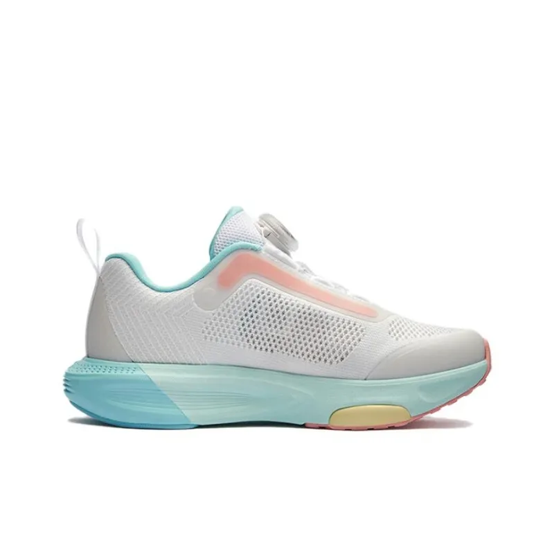 FILA KIDS BOA Slip Resistant, Abrasion Resistant, Breathable, Lightweight Kids' Training Shoes White Blue Teenagers-1