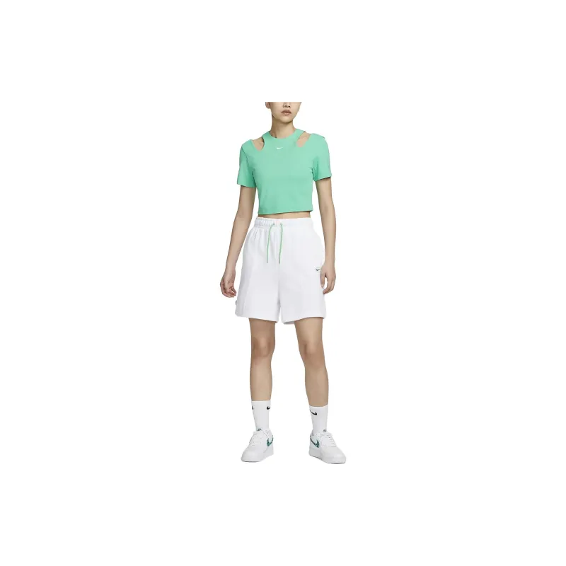 Nike Crop Tops Women's Spring Green-2