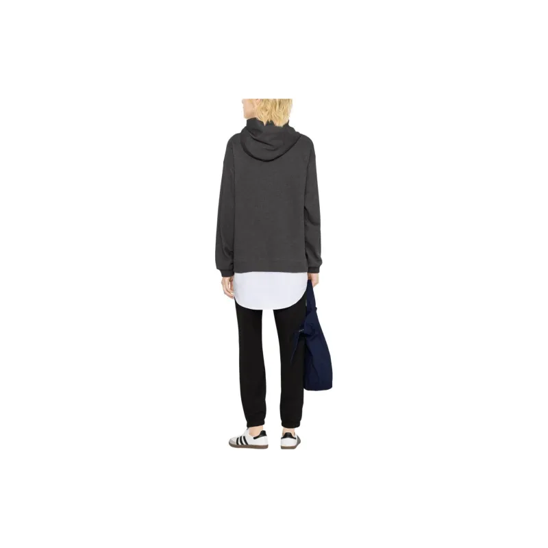 Patou Embroidered logo Hoodie Dress-2