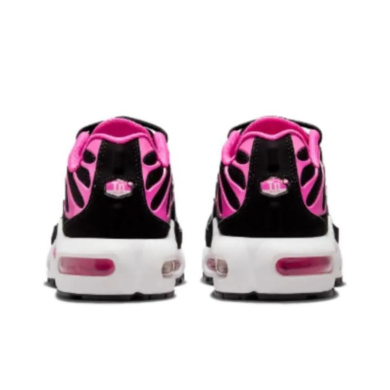 Nike Air Max Plus GS 'Black Laser Fuchsia'-4
