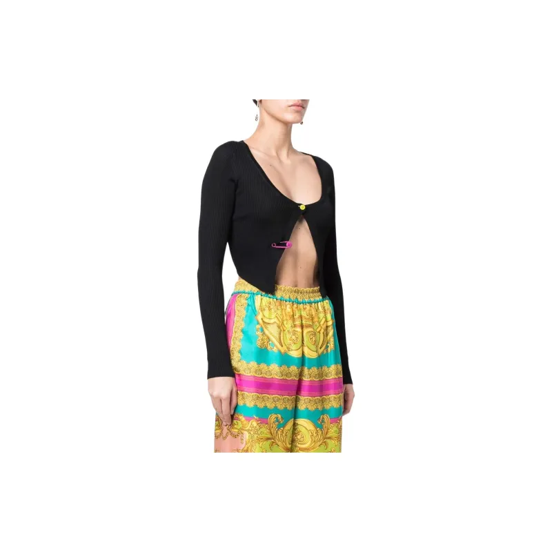FANSIZHE SS22 Crop Top Women's Black-2